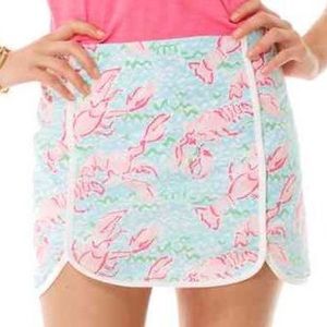 Lilly Pulitzer Cala Skort Lobstah Roll